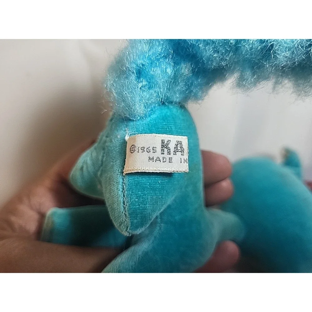 1965 Kamar‎ Blue Scruffy Fox With Hat Rare